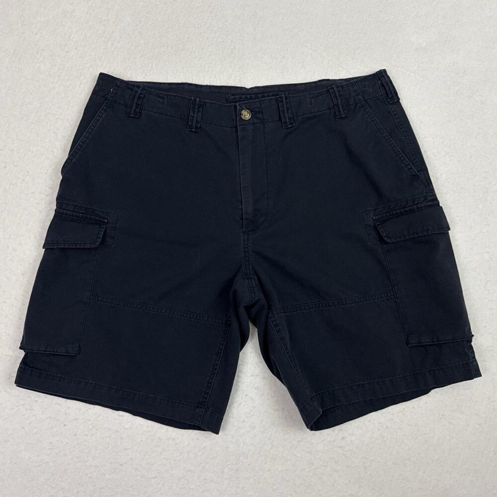 Polo Ralph Lauren Cargo Shorts Mens 38 Blue Relaxed Fit Cotton Utility Preppy